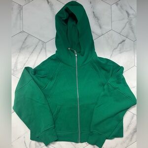 Lululemon Scuba Oversize full-zip hoodie M/L in Raceway Green